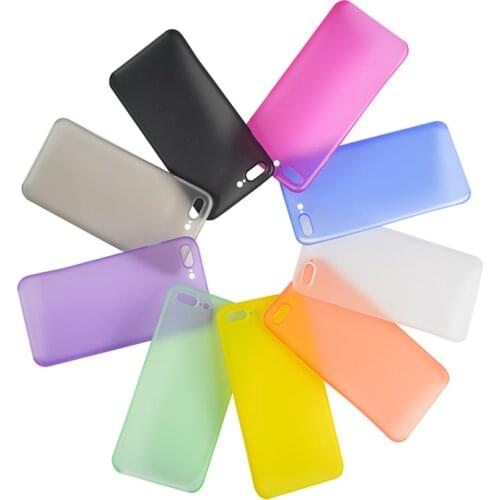 Matte Ultra Thin Multi Phone Case For Apple iPhone X XR XS Max 8 7 6 S Plus 4S Translucent Solid Frosted Wholesale Fashion Cover