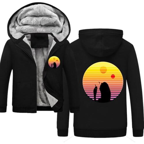 Sweatshirt For Men 2020 Hot Sale Thick Hoodie Print Solo Smoker Fashion Streetwear Fitness Mens Sportswear Hoodies Kpop