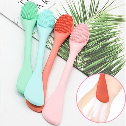 Soft Silicone Washing Remover Face Exfoliating Pore Cleaner Brush Soft Nose Brush Pore Cleaner Skin Care Massager Beauty