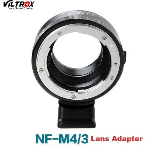 NF-m43 G/F/AI/S/D AF-S lens to E mount w/ Tripod Aperture adapter ring for Micro 4/3 M4/3 GX7 GH1 BMPCC E-M5 epl5 ep1 camera