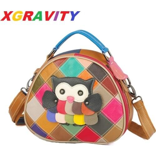 2021 New Genuine Leather Tote Bags Womens Casual Mix Color Patchwork Ladies Bags Hand-made Ladies Bags New Woman Animal Bags
