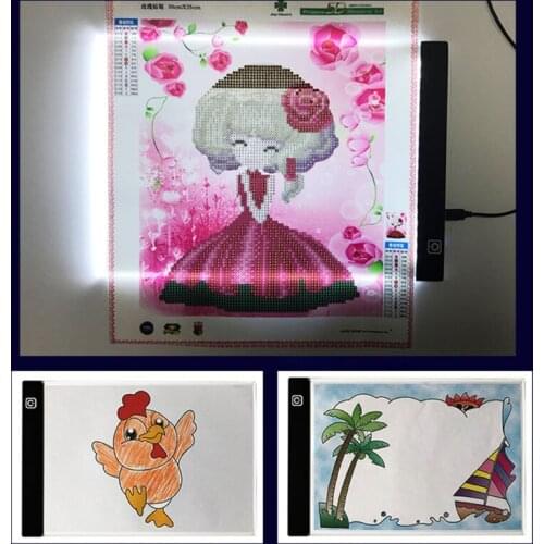 A3/A4/A5 Drawing Tablet Digital Graphics Pad LED Light Box Copy Board Writing XXUC