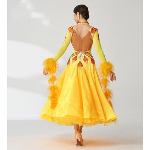 News ballroom dress standard clothes for ballroom dancing ballroom dance competition dresses-B-2084