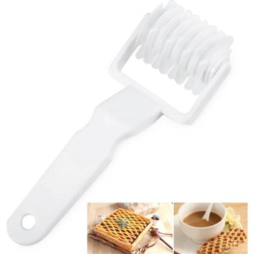 Baking Lattice Roller Pie Pizza Cookie Cutter Pastry Tools Bakeware Embossing Dough Roller Lattice Craft Kitchen Tools