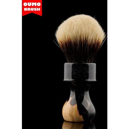 OUMOBRUSH - Master Series Shaving Brush with SILK/ACE Shaving Brush Knot