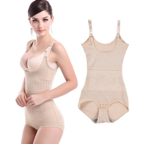 Slimming Underwear Shaper Bodysuit Lingerie Belt Full Body Underwear Women Tummy Control Corset Breathable Postpartum Shaperwear