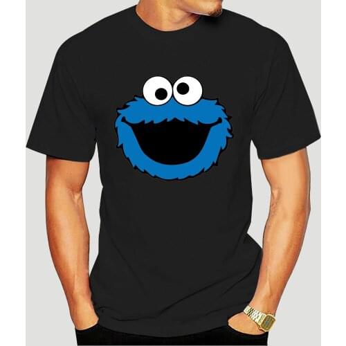 Elmo Cookie Monster Krumelmonster Vintage T Shirt Sesame Street-5055D