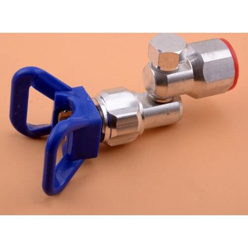 Clean Shot Shut-off Valve Swivel Joint Metal Fit For Airless Spray Tool 7/8" Threads airless paint spray and extensions