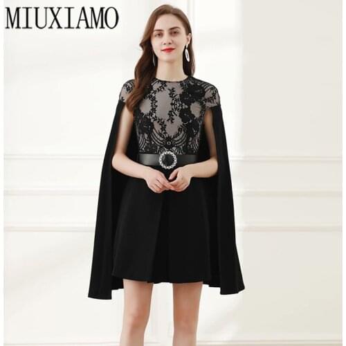 MIUXIMAO 2020 Winter Coat Loose Lace Elegant Fashion Warm Long Coat Vintage Women Winter Coat Female Overcoat ith Belt