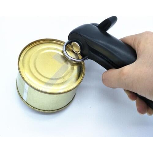 1pcs Safe Bottle Opener Knife Professional Ergonomic Manual Can Opener Side Cut Manual Kitchen Gadgets for Jars Canisters