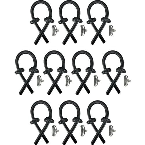 10x Overnight Styler Heatless Curling Rod Headband Wave Set Soft Wave DIY