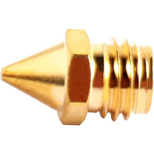 2 pcs M7 pointed nose 0.4mm A10M remote two-in-one-out print head nozzle