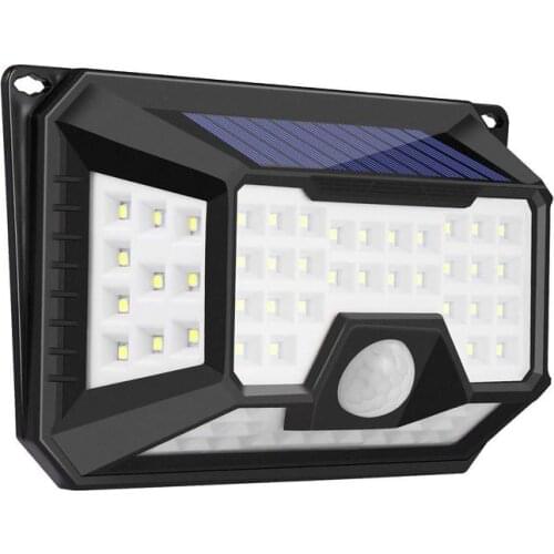 66/136 LED Solar PIR Motion Sensor Decoration Waterproof Light IP65 Outdoors Solar Garden Lights Lampe Emergency