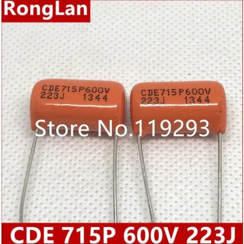 [BELLA]SBE American film 715P series with factory 0.027UF 223J 600V tube amp coupling stock wholesale--100pcs/lot