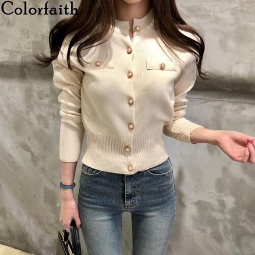 Colorfaith Women's Knitted Cardigans