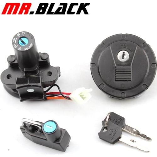 For Kawasaki KLX KL 250 KMX125 KMX250 KLR250 KLR650 KLX250 KLX250SF KLX650 KL250 KL650 Fuel Gas Oil Tank Lock Cap Cover w/ Keys