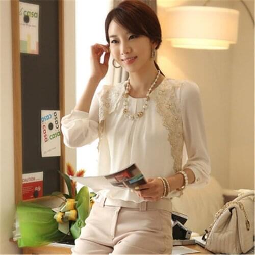 Flubiflous Women's Shirts With Embroidery