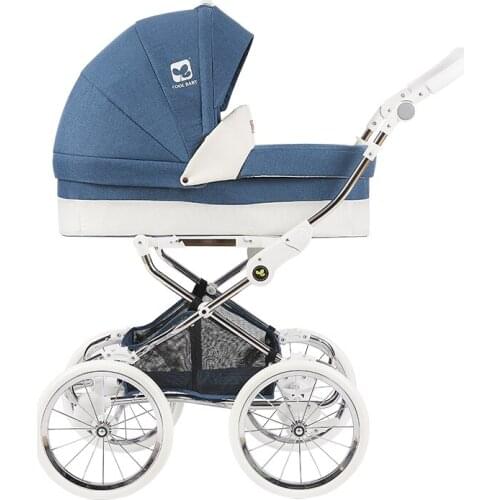 Coolbaby stroller European royal stroller high landscape two way shock absorption stroller can sit and lie down