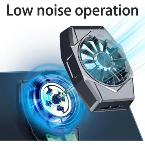 X11 Mini Mobile Phone Cooling Fan Radiator Magnetic Semiconductor Cooler Cell Phone Cool Heat Sink For IPhone Ipad Tablet
