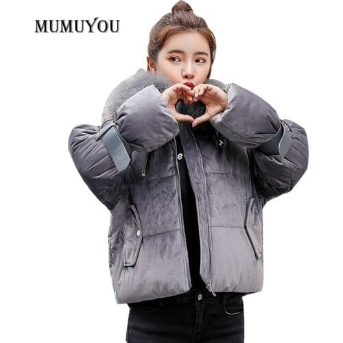 MUMUYOU Women's Down Jackets-coats