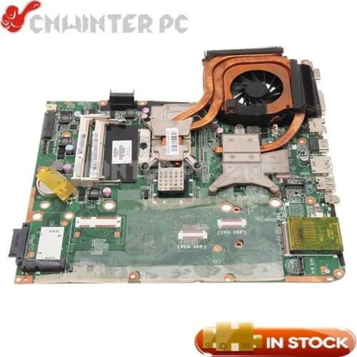 NOKOTION 605698-001 For HP Pavilion DV7-3000 Laptop Motherboard DDR3 GT 320M 1GB Free cpu+Heatsink
