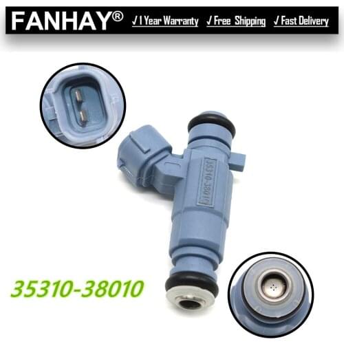New Fuel Injector Nozzle for Hyundai Santa XG350 Kia Amanti Sedona Sorento 3.5L Auto Part 35310-38010 3531038010