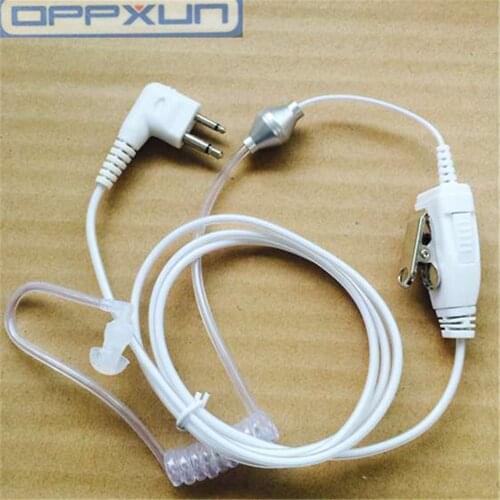 NEW 2PCS Fashion white walkie-talkie headphones for Motorola CP040. CP100, CP125,CP140 CP150,CP160 CP180 radios
