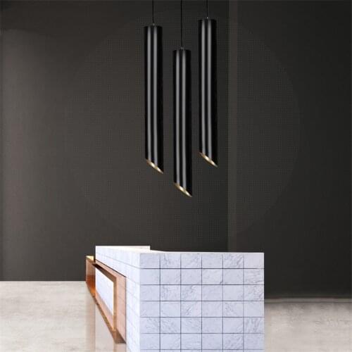 Industrial Aluminum E27 Pendant Lights Bedroom Restaurant Bar Black Dining Desk Hanging Lamps Art Deco Inclined Shade Lighting