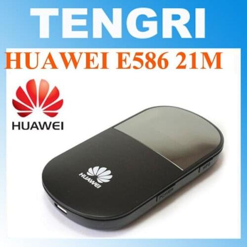 Unlocked Huawei E586 3G Mobile HSPA+ 21.6Mbps UMTS WLAN MiFi Hotspot 3G router with SIM Card Slot