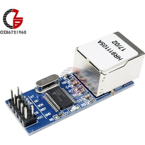 ENC28J60 Ethernet LAN Network Mini 51/AVR/ARM/PIC Code For Arduino SPI Port Module STM32 LPC