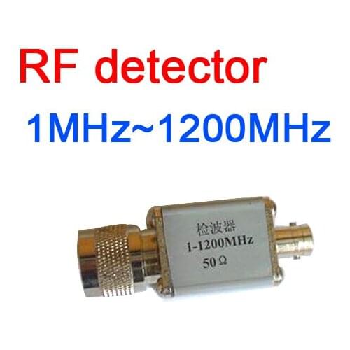 1MHz~1200MHz 1.2GHz broadband RF detector of high frequency field strength meter power meter
