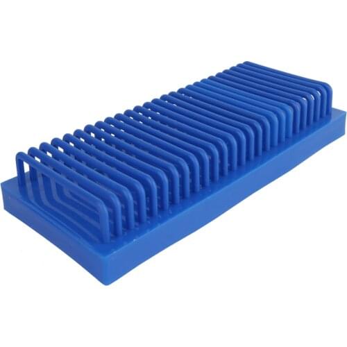 Rectangle Type Slide Drain Rack WB Protein Electrophoresis Gel Glass Plate Drying Holder School Education laboratory Equipment