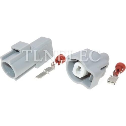 1 Pin Way Gray Male Sealed Waterproof Wire Harness Connector Plug Electrical Wire Car Truck Connectors