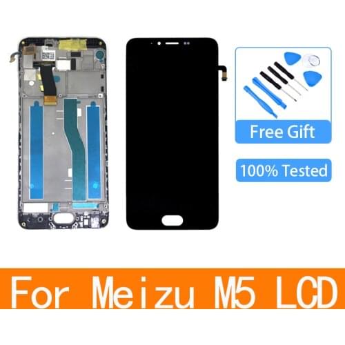 5.2" LCD For MEIZU M5 Lcd With Frame Display Screen Touch Screen For MEIZU M5 M611H LCD Display Screen