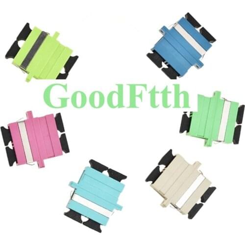 Optic Fiber Adapter Adaptor Coupler SC-SC Duplex GoodFtth 100pcs/lot