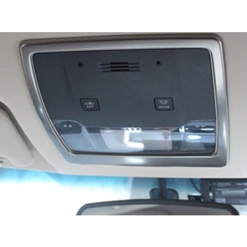 Car Front Roof Reading Lamp light Frame trim sticker For Lexus NX200T NX200 300h 2016 2017 Car Styling ABS interior Accessories