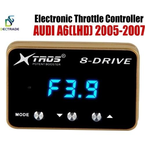 DECTRADE Car Electronic Throttle Controller Racing Accelerator Potent Booster For Audi A6 LHD 2005-2007 Tuning Parts 8 Drive