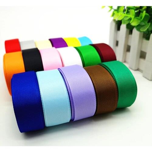 5 Yards 3/4" 20mm Ribbon Wedding Decoration Grosgrain Ribbon Gift Wrapping Hair Bows DIY High Quality Christmas Ribbon