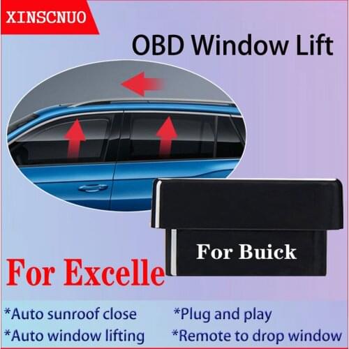 OBD Auto Car Window Closer For Buick Excelle 2009-2014 Vehicle Glass Door Sunroof Opening Closing Module System