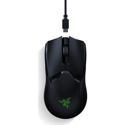 Razer Viper Ultimate Hyperspeed Lightest Wireless Gaming Mouse FOCUS Optical Sensor 20000DPI 8 Programmable Button for Computer