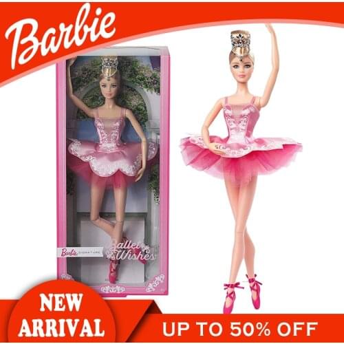 Brabie Brand Doll Toys Collector Series Signature Ballet Wishes Dancing Doll 12-inch Wearing Skirt Children Birthday Gift GHT41