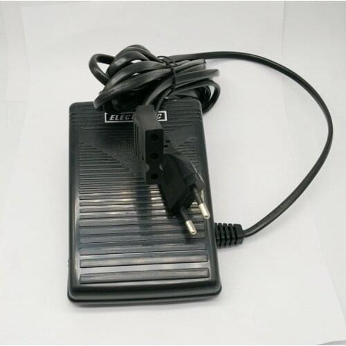 Electronic Sewing Machine Foot Pedal Speed Controller Foot Control Euro Plug #4C-326C