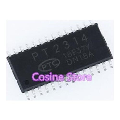 10pcs IC Chip Car Audio Conditioning Processor Audio Equipment SOP28 PT2314