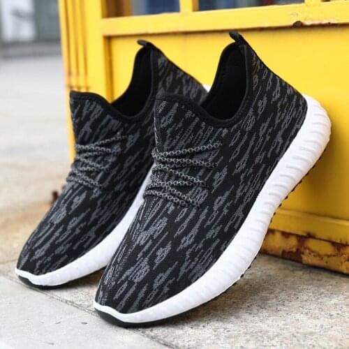 Breathable Summer Men Shoes Black Gray Male Mesh Footwear Lightweight Mens Sneakers Man Tennis Trainers Sneakers Casual Shoes