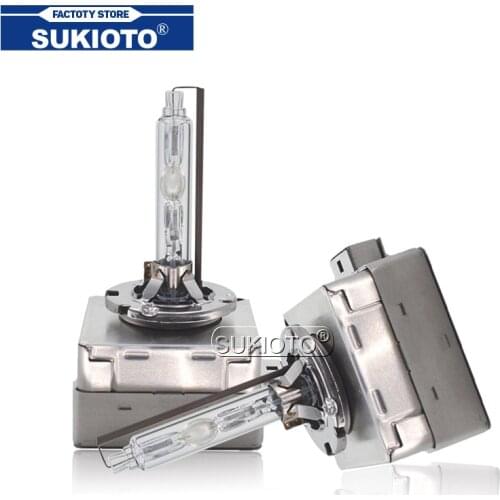 SUKIOTO OEM 55W D1S D2S D3S D4S Car Headlights 35W 6000K 4300K 8000K 5000K HID Bulb Xenon Lamp For E90 E91 E92 E93 E70 E71 E72