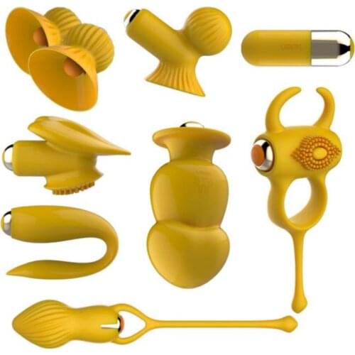 Leten Seven Tortures Multi-Functional Vibrator G-Spot Vagina Nipple Stimulator Anal Plug Penis Ring Sex Toys For Women Couples