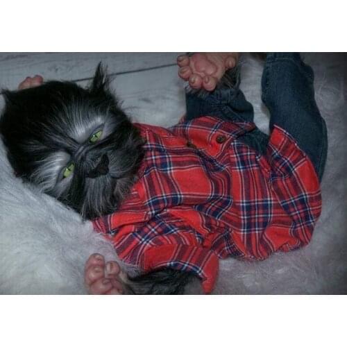 NPK 20inch Lucian DIY Doll kit The Hybrid Unfinished Doll Parts ELF