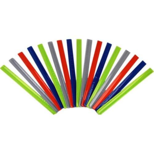 Reflective Arm Band Safety Vest Strap Elastic Webbing Night Running Riding Reflective Clothes Sanitation Construction Bracelet