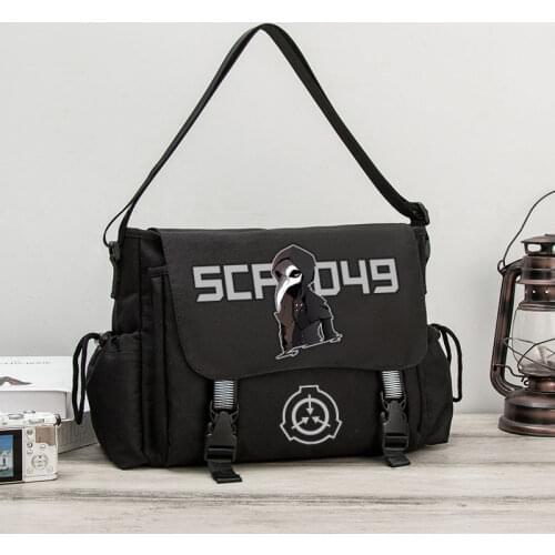 Scp Special Containment Procedures Foundation Cosplay Unisex School Students Crossbody Messenger Shoulder Bags Fashion Gifts