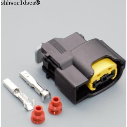 Shhworldsea 2pin 2.0mm automotive connector series auto car waterproof automotive wiring harness cable connetor plug 49093-0211